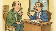 Banc: Autorul se dă mut, dar...