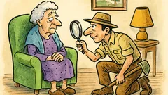 Banc: Cel mai bun soț? Arheologul...